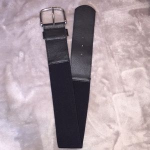BCBGeneration Black Wide Waist Belt